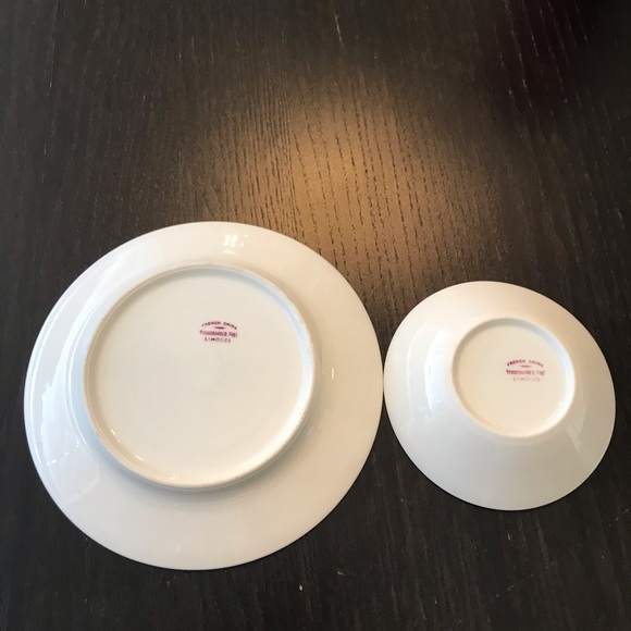 Tressemanes & Vogt Antique 2 Pc. Set of Dishes - Picture 7 of 7